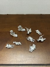 CIVIL WAR LEAD SOLDIER Lot of 9 UNPAINTED Dead Or Wounded