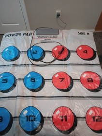 Original NES Nintendo Power Pad Controller & Light Zapper - Untested