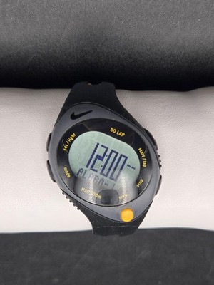 Nike Watch WR0082 002 Mens Triax Speed 50 Bowerman Black Yellow