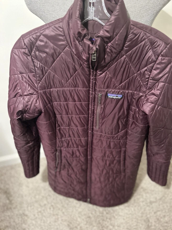 Jaqueta Parka Longa PATAGONIA Radalie ~ Roxo Mogno Profundo ~ Feminina XS - Imagem 2 de 4