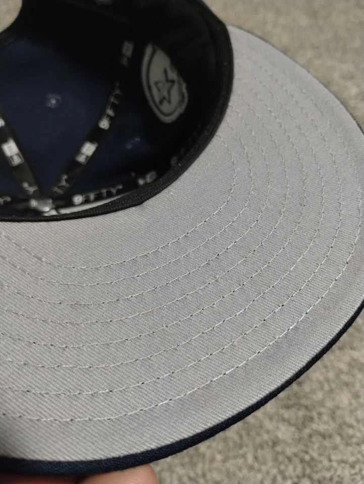 DALLAS COWBOYS NEW ERA BASIC 9FIFTY SNAPBACK HAT - NAVY - Image 4 of 4