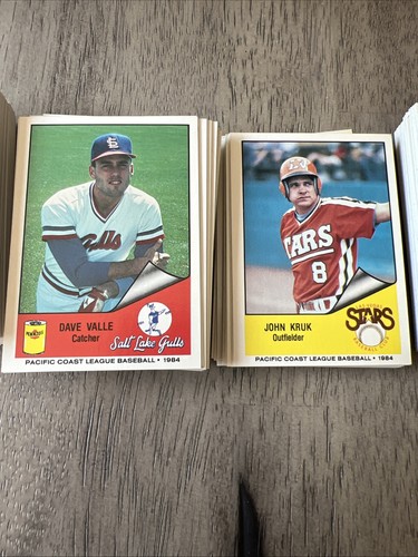 1984 Cramer PCL Pacific Coast League Baseball Complete Set (250) EX-NM - Picture 3 of 6