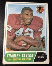 1968 Topps Football - Charley Taylor #192 VGEX