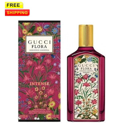 Gucci Flora Gorgeous Gardenia Intense 3.3 oz EDP Perfume New In Box Free Ship
