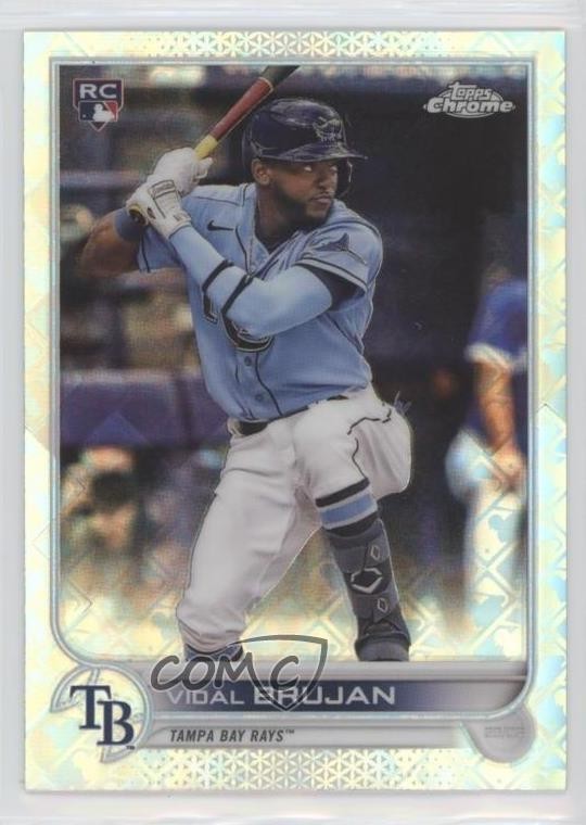 2022 Topps Chrome Logofractor Edition Vidal Brujan #48 j3r