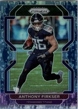 2021 Panini Prizm Prizms Navy Camo #2 Anthony Firkser /25 - FB