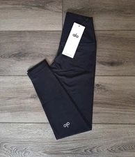 ALO Yoga LARGE High Waist Alosoft Leggings Black