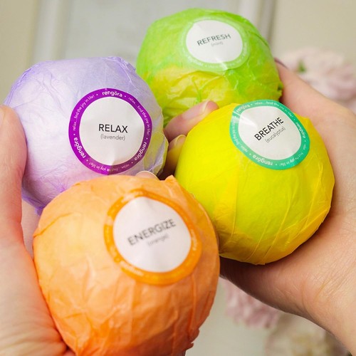 Bath Bombs Luxury Gifts Set for Women Aromatherapy 4 oz Bubble Bath Bombs - Picture 2 of 8