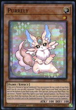 Yu-Gi-Oh! - Amazing Defenders Purrely 2023 AMDE-EN013 Ultra Rare 1st Edition