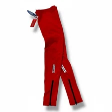 NEW Capo Forma Cycling Leg Warmers Size Small, Medium Red Made In USA