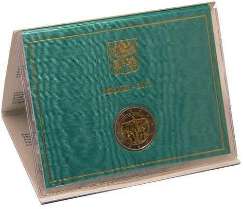 2 Euro Gedenkmünze Vatikan 2013 Weltjugendtag Rio