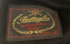 Vintage Battaglia Men's Arezzo Wool Cashmere Blend Overcoat Black Sz 44R — photo 5