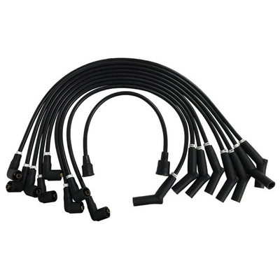 #ad #ad Scott Drake Spark Plug Wire 8mm Black Set 260 289 302 $59.00