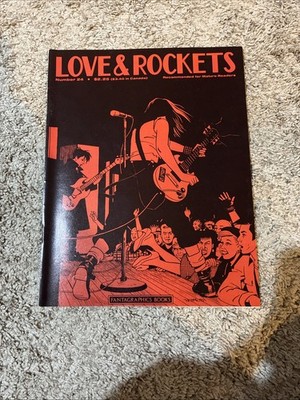 Love and Rockets #24 (1987, Fantagraphics) FN+ 1st Print Los Bros Hernandez