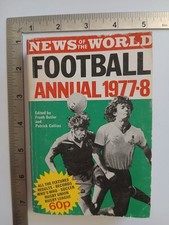 News Of The World Football Annual 1977-8 Frank Butler And Patrick Collins PB