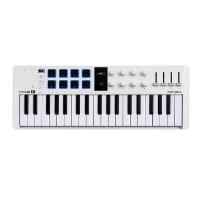 Arturia MiniLab 37 White - Midi Keyboard