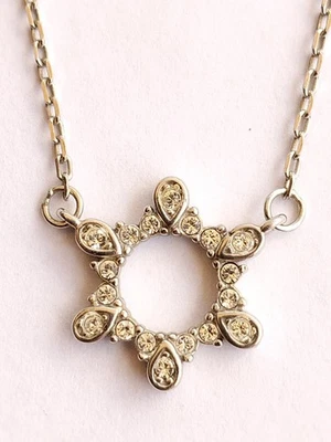 925 Silber Halskette JC&JK mit Zirkonia Anhänger – elegante Damenkette 46 cm - Bild 1 von 4