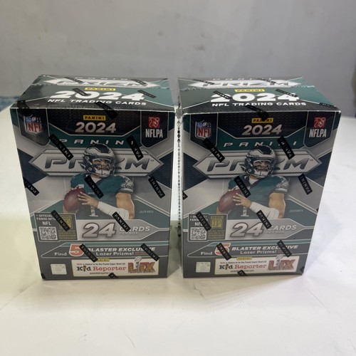 2024 Panini Prizm Football NFL Blaster Box Lot Of 2 New Factory Sealed