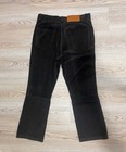 Second Layer Women’s Brown Suede Leather Pants Flat Front Pockets — photo 2