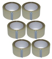 Klebeband Packband 12Rollen 66M Paketband Paketklebeband Transparent