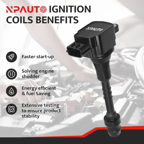 Ignition Coil Pack for L4 1.8L Nissan Sentra 2002-2006 2001-2005 Nissan Almera - Picture 2 of 8