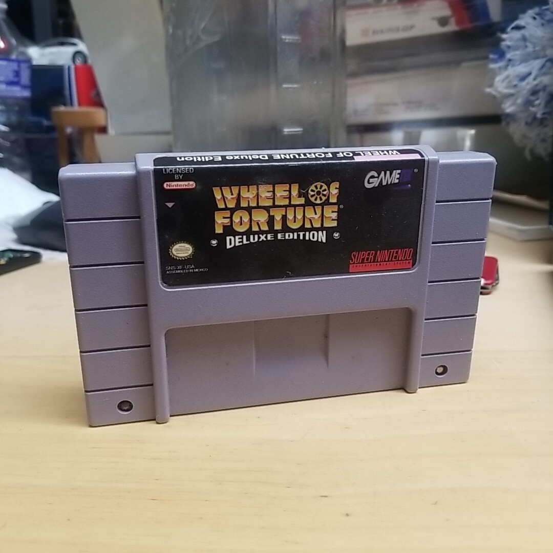 wheel of fortune deluxe edition snes