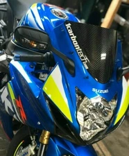 CARBON FIBER WINDSCREEN WINDSHIELD SUZUKI GSXR 600 750 2011-2014-2016-2018-2023