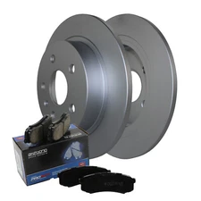 Rear Brake Kit 292mm Rotors & Akebono Ceramic Pads For LaCrosse Regal Malibu 9-5