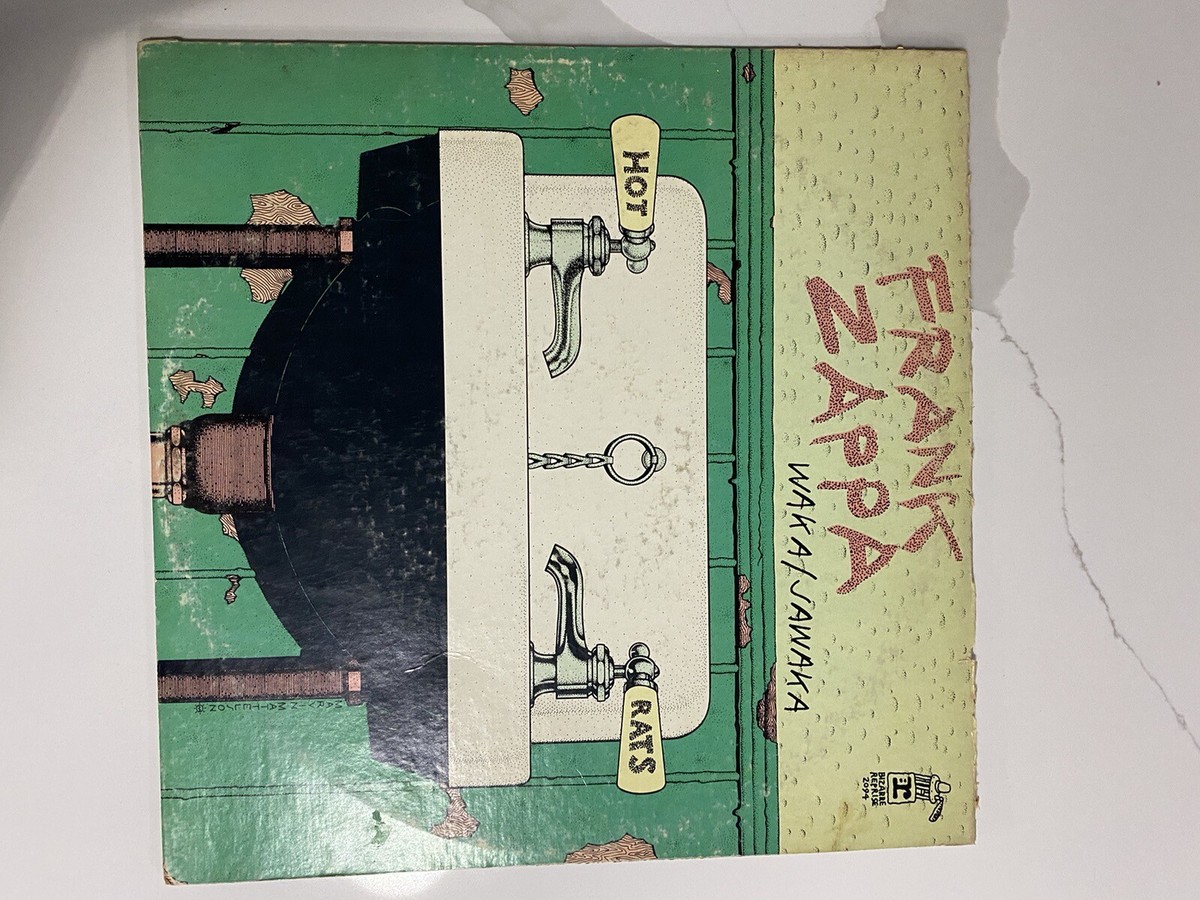 USオリジ青ラベルFrank Zappa Waka/Jawaka Frank Zappa – Waka / Jawaka – Hot Rats 1979 German LP