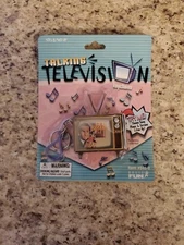 Vintage Talking Television Get Smart Keychain 1999 Basic Fun Item.
