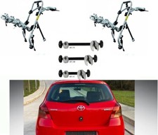 PORTABICI POSTERIORE 3 BINARI PER TOYOTA YARIS ANNO 2006 3 BICI UOMO DONNA MB