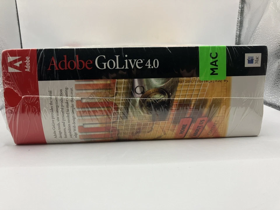 Adobe GoLive 4.0 Educational Version for Mac / with Serial Keys COMPLETE - Image 2 of 3