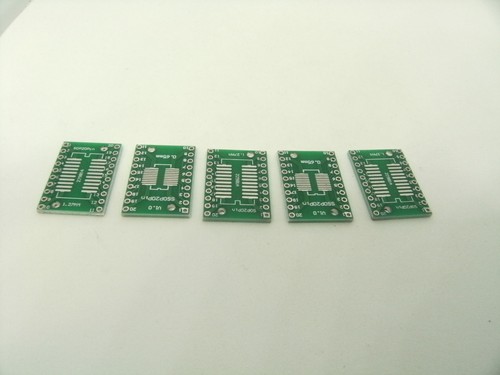 5x SOP20 DIP20 20 orificios chip IC PCB prototipo electrónico placa adaptador convertidor - Imagen 3 de 12