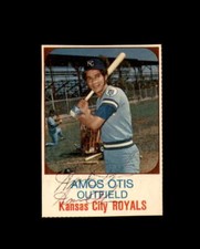 Amos Otis Signed 1975 Hostess Kansas City Royals Autograph