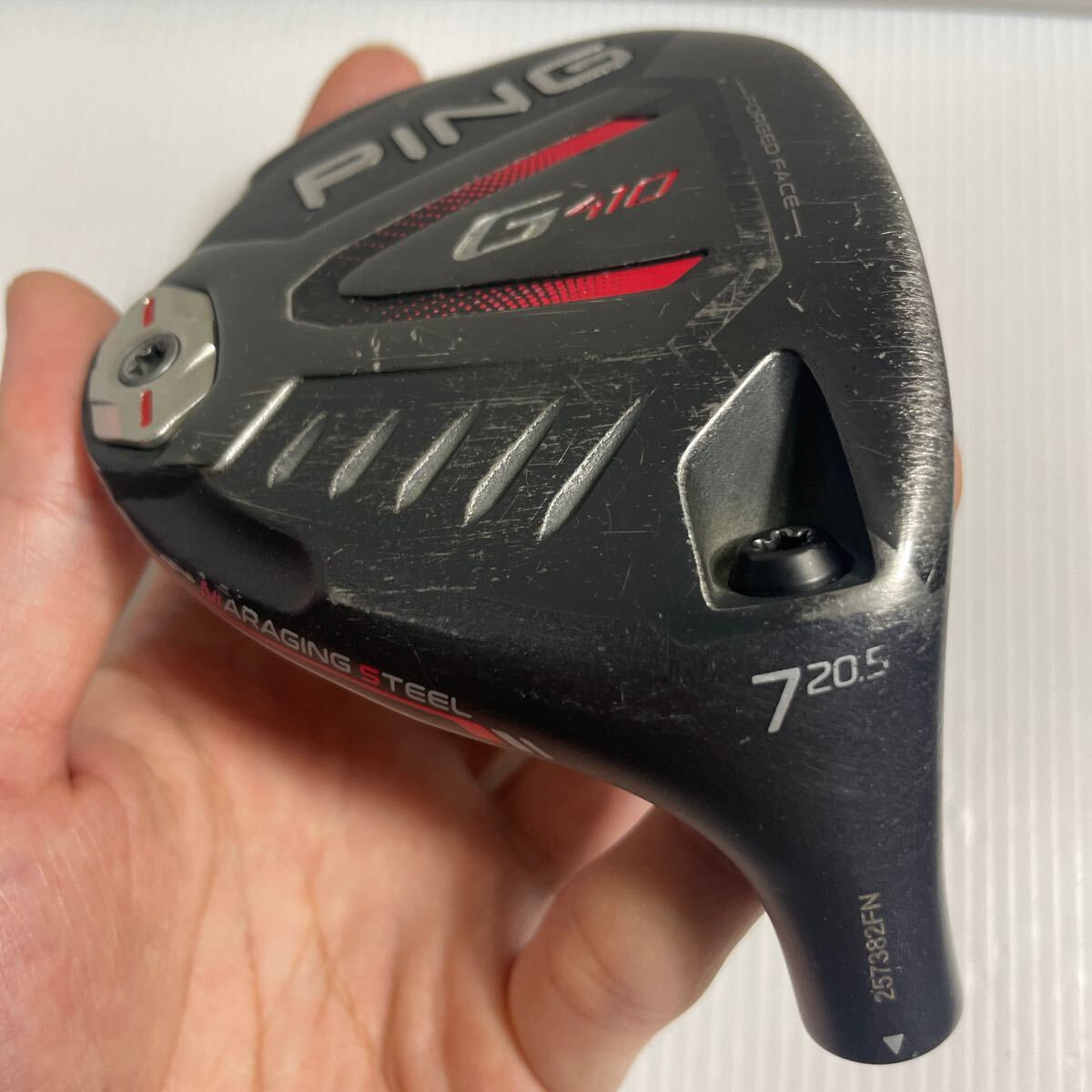 クラブ ping 410 7w PING G410 7W 20.5 Fairway Wood HEAD ONLY Right Handed Used