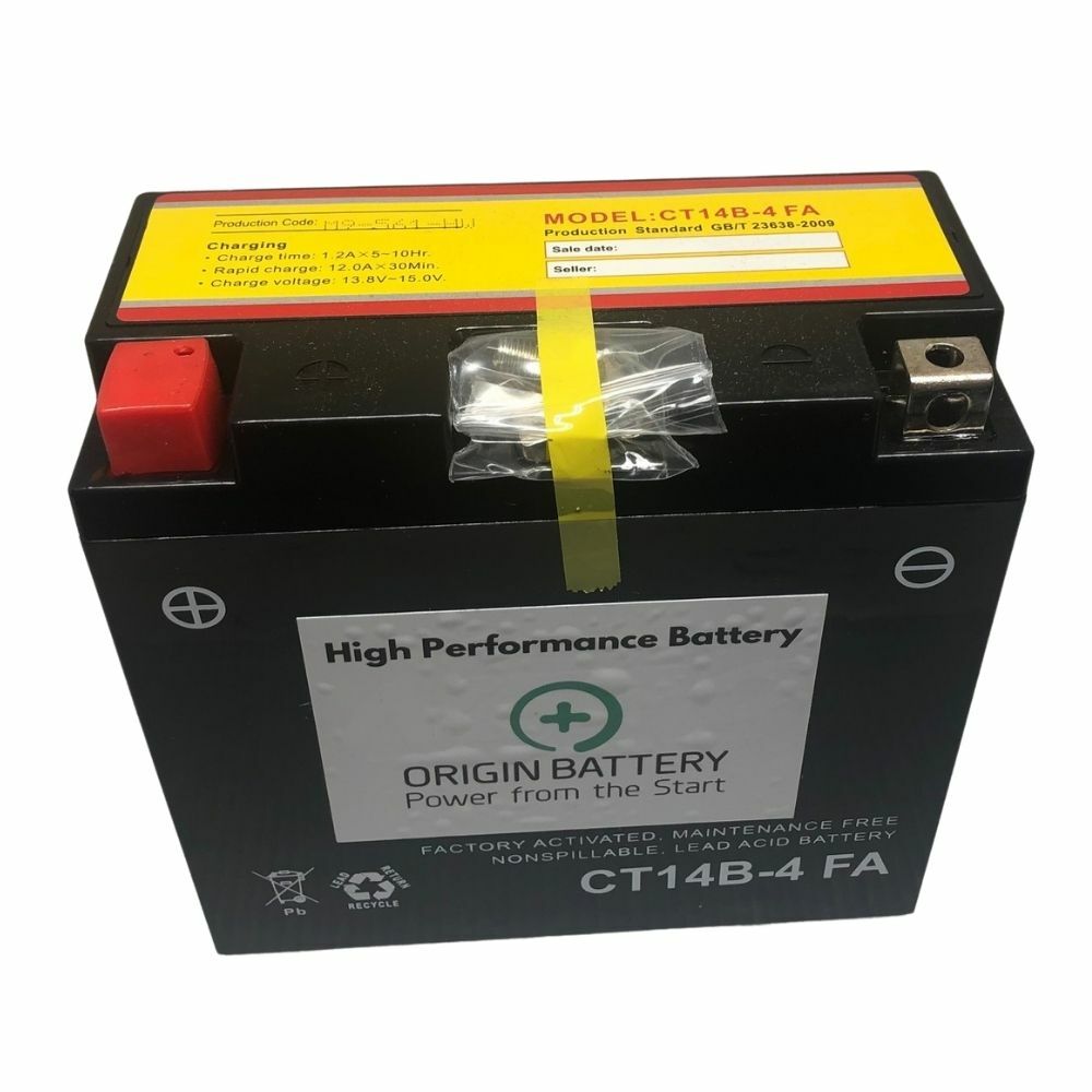 やーま 12VAGM Motorcycle Battery for Yamaha V-Star XVS1100 Road