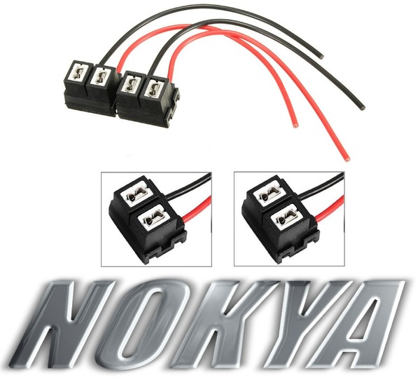 Nokya Draht Gurt Zopf Buchse H7 Nok9106 Kopf Licht Birne Niedrig TräGer Stecker-image