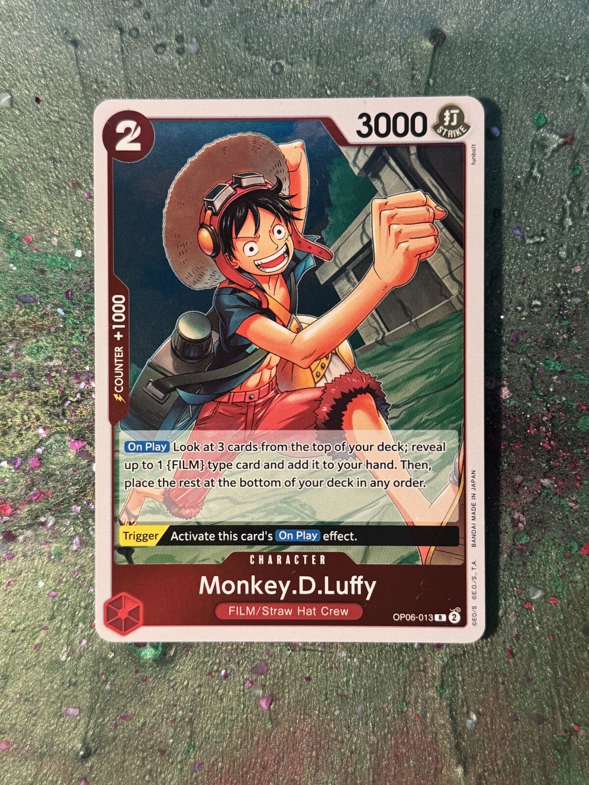 Monkey.D.Luffy OP06-013 R - One Piece Card Game - Wings of Captain - English
