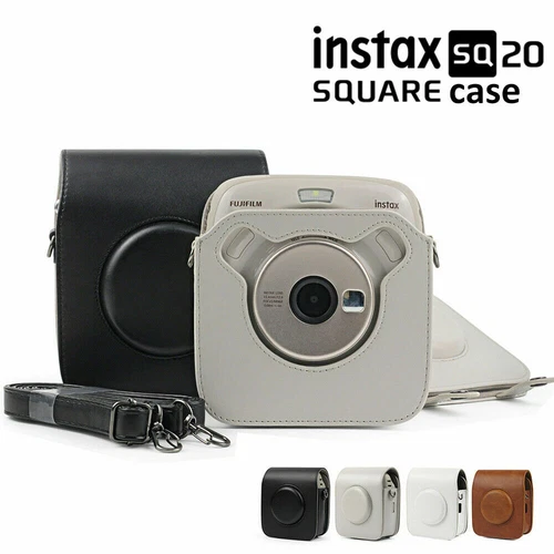 Premium Case Bag for Fujifilm Instax Square SQ20 Instant Camera Pouches w/.Strap
