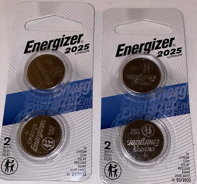Lot of 2: Energizer 2016 Batteries, , Two 2-packs = Four Batteries, 2016BP-2N