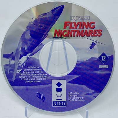 Flying Nightmares (3DO, 1994) Disc Only