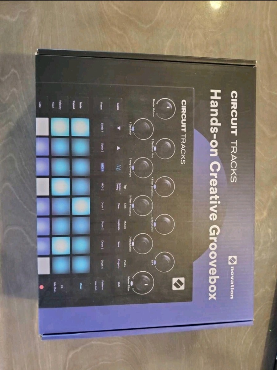 DJ機材 Novation Circuit Tracks Circuit-Tracks-Straight-Top-
