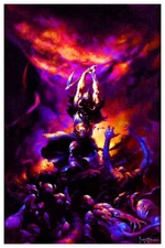 FRAZETTA - DEATH DEALER TWO - BLACKLIGHT POSTER - 24X36 - 467