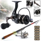 High Speed Freshwater Saltwater Metal Spinning Fishing Reel Large Sea Fish Reels