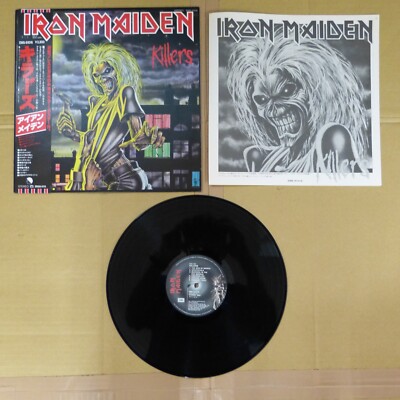 アイアンメイデン　キラーズ　レコード　帯付き　EMS 91016 Iron Maiden – Killers / EMS-91016 price 4 600р. art. 10255