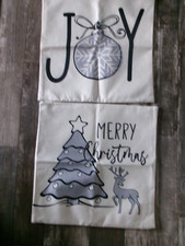 Merry Christmas and Joy Pillow Cases