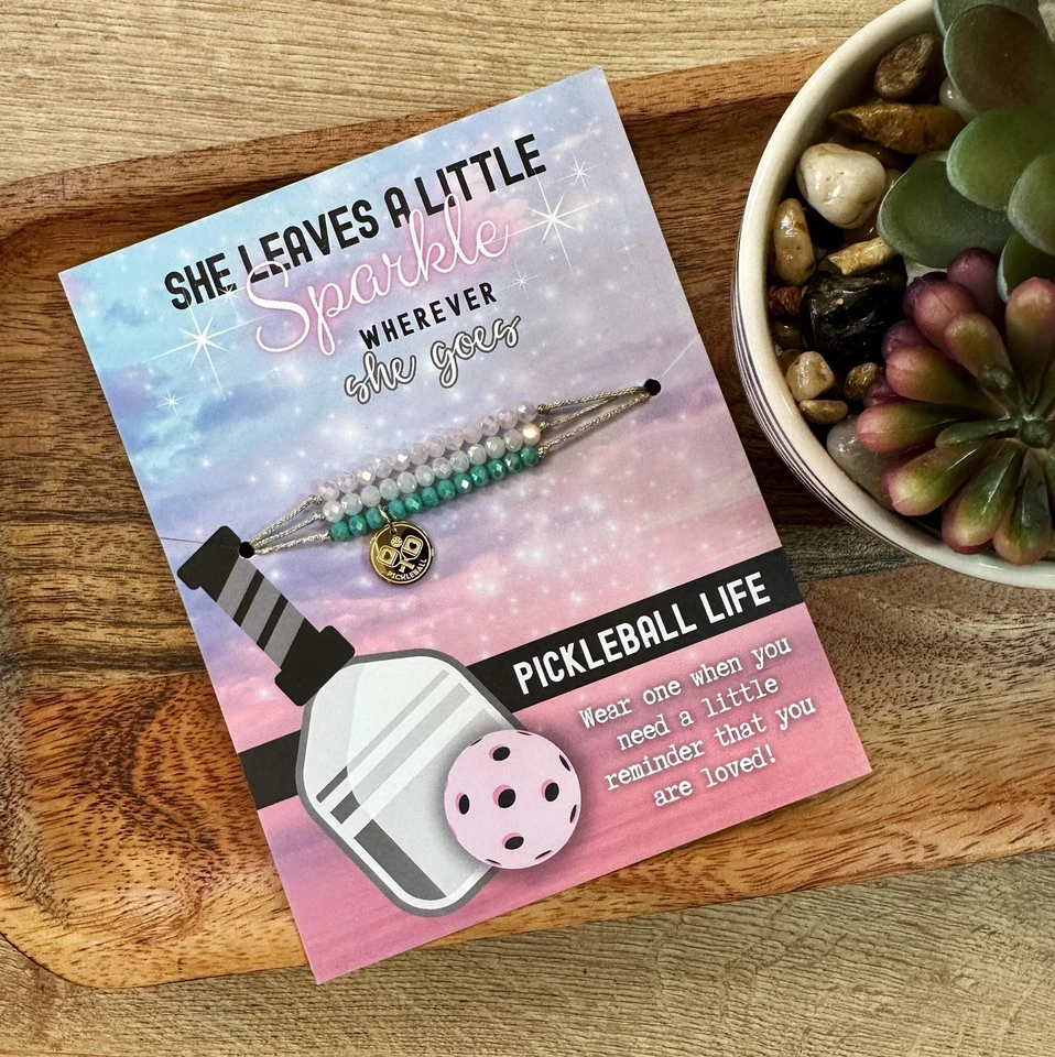 Pickleball Gift for Her | Pickleball Jewelry | Pickleball Team Gifts for Women - Image 3 of 4