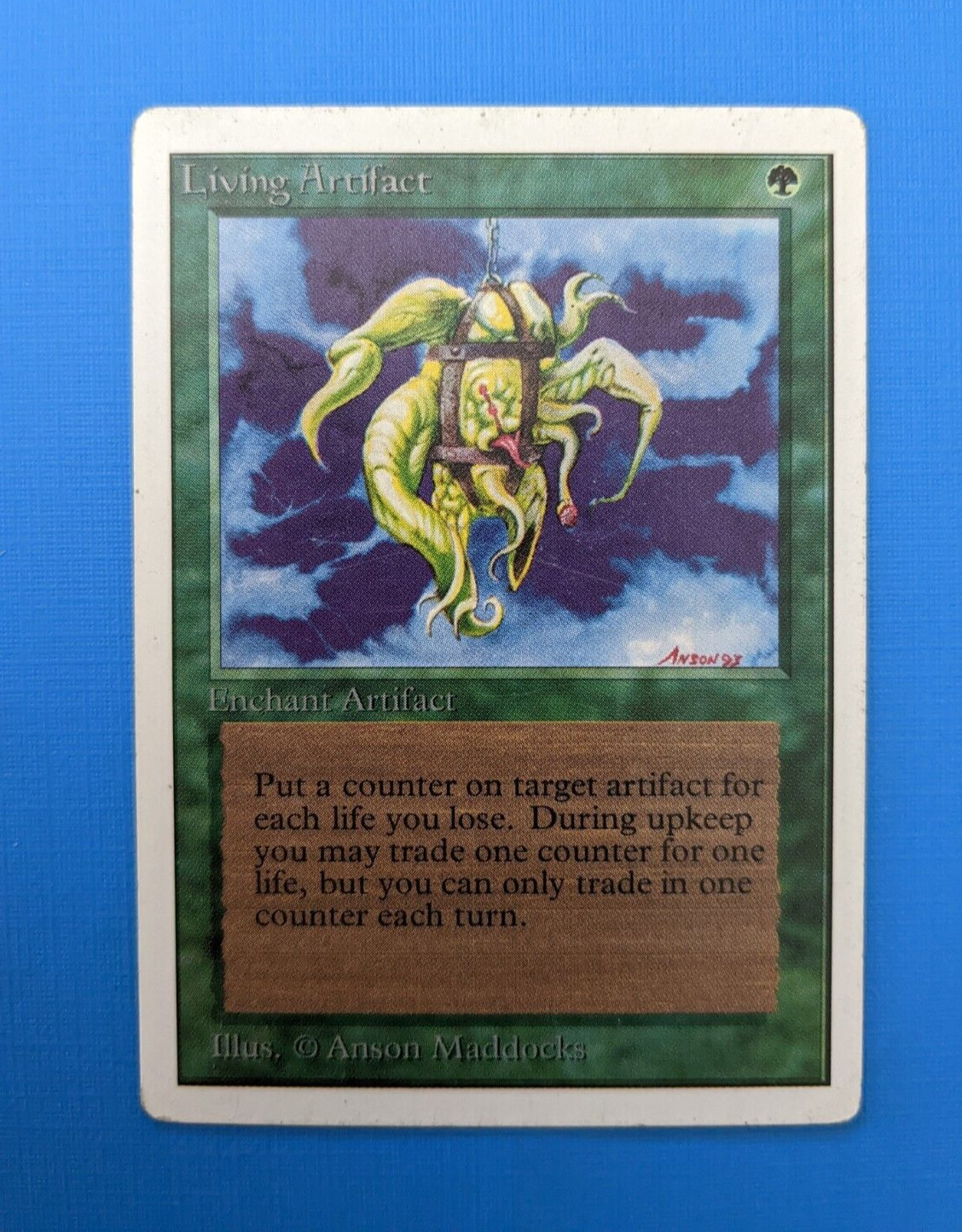 Living Artifact  MP  UNLIMITED MTG Magic the Gathering