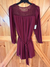 GAP Dress fully lined with pockets tie waist Size S Nwt Retail $80 (4184)