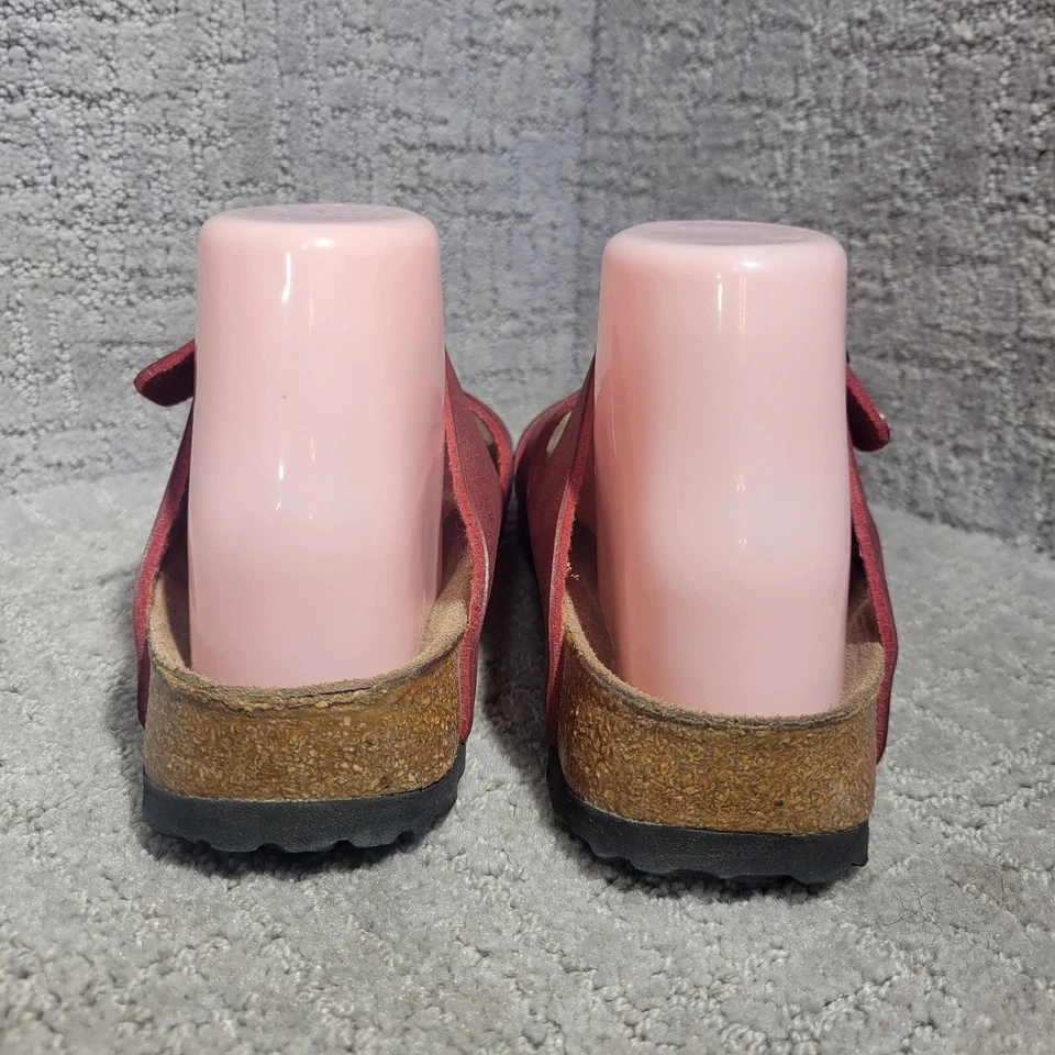 Betula by Birkenstock 女式 5 N 码红色三带可调节凉鞋 — 第 4/4 张图片